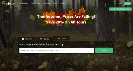 TripHobo Launches Tours & Activities With a Special Introductory Offer