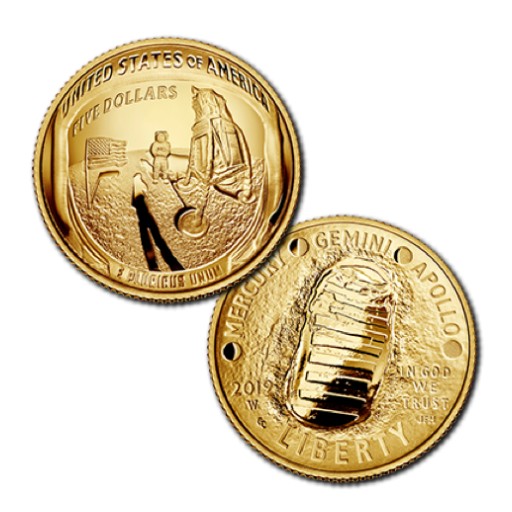 Major U.S. Mint Release Apollo 11 50th Anniversary Commemorative Coins Now Available at GovMint.com