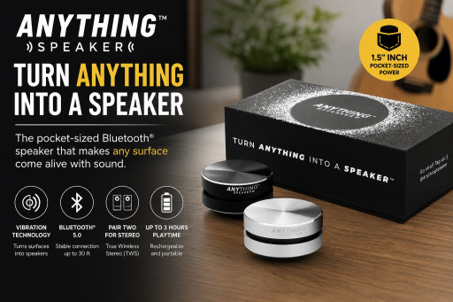 Anything Speaker Surface Vibration Bluetooth Speaker Technology Examined for Portable Audio Buyers | Newswire Anything Speaker Surface Vibration Bluetooth Speaker Technology Examined for Portable Audio Buyers | Newswire