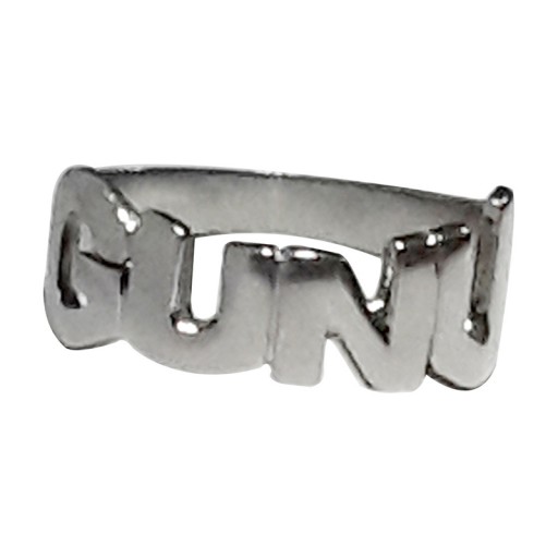 Sterling Silver Personalised Name Ring