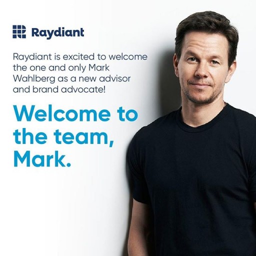 Mark Wahlberg Signs on to Raydiant's Dynamic Display Platform as Advisor and Customer