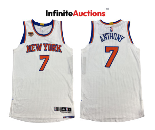 As Fanatics Fest Takes Over New York, Carmelo Anthony's Final Knicks Game-Worn Jersey Drops at Infinite Auctions - OTC PINK:MDCE