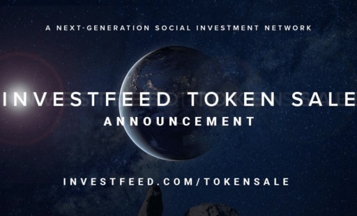 investFeed's Live Token Sale Receives Widespread Support From the Cryptocurrency Community