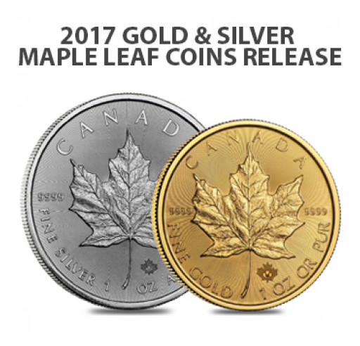 The New 2017 Gold and Silver Maple Leafs Are Now Available at Bullion Exchanges