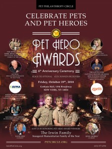 Pet Philanthropy Circle Pet Hero Awards poster