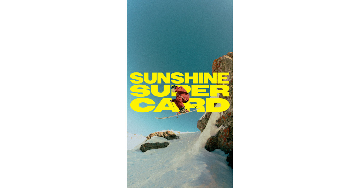 The Best Deal of the Season, the 2024/25 Banff Sunshine Super Card is on Sale for Only 9+GST