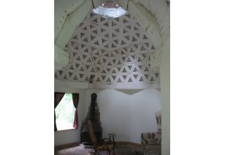 Masonry arch dome interior