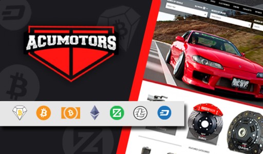 Acumotors Now Accepting Bitcoin Diamond (BCD) and Chimpion (CHIMP) Payments