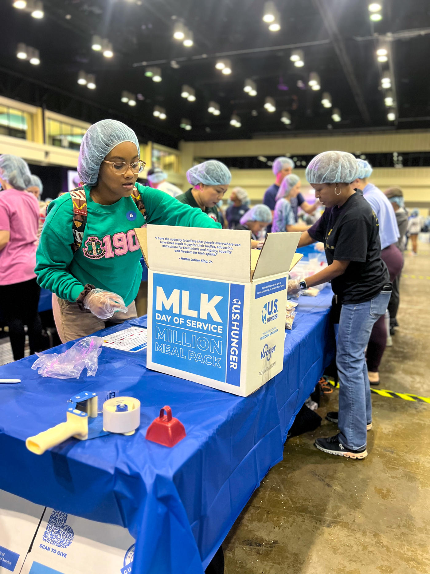 MLK Million Meal Pack Volunteer