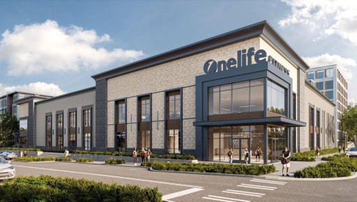 Onelife Fitness Plans $24M Sport & Wellness Club at Richmond's Midtown64, First of Several RVA Locations