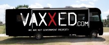 Vaxxed Nation Tour bus - artist rendering