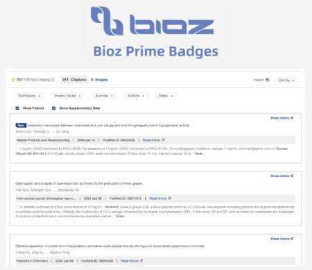 Bioz Prime Badge