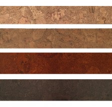DIY Cork Oak Strip Flooring