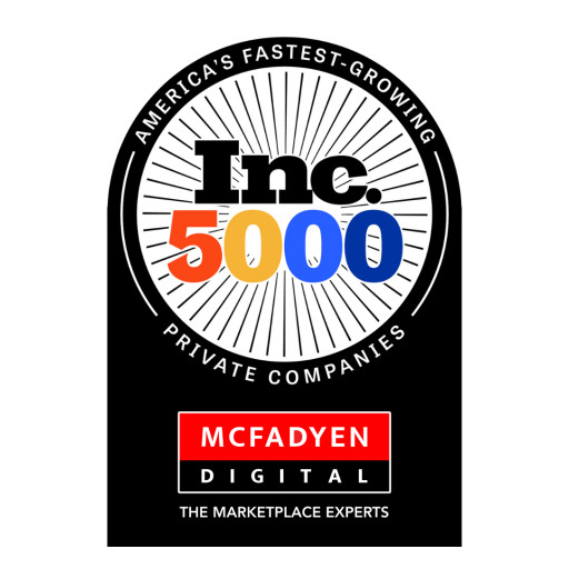McFadyen Digital Recognized on the 2023 Inc. 5000 List of Fastest-Growing Private Companies in America