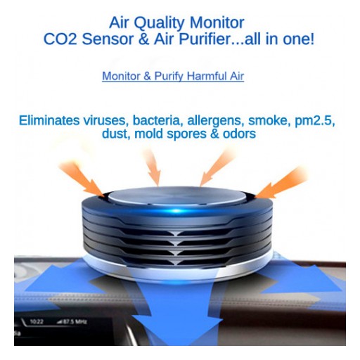 Clean-Air IQ: Air Quality Monitor & Air Purifier - Launches Crowdfunding Campaign With Indiegogo