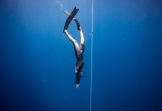 Andriy Khvetkevych of Florida sets a new Freediving National Record and gets fourth place worldwide 