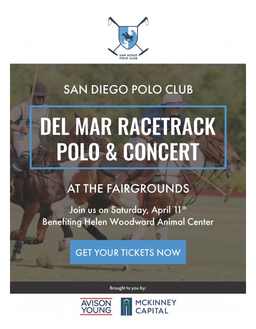 San Diego Polo 2020 White Party High Goal Match & Tango Concert & Dance Party at the Del Mar Race Track April 11, 2020