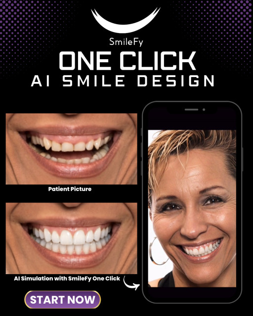 SmileFy Launches ONE-CLICK AI Smile Design, Delivering Instant Simulations and 3D Print-Ready Treatment Plans