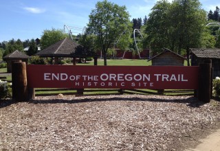 End of the Oregon Trail Interpretive Center in Oregon City