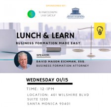 Business Networking Lunch & Learn - Business Formation Made Easy