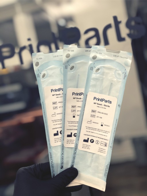 Print Parts Inc. Announces Delivery of Over One Million 3D-Printed Nasopharyngeal Swabs to Support NYC COVID-19 Testing