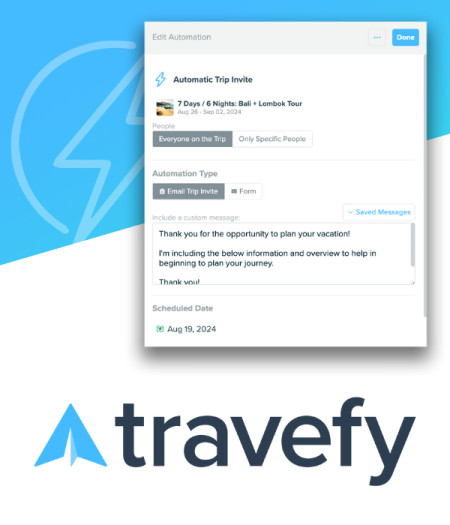 Travefy Introduces Automated Workflows