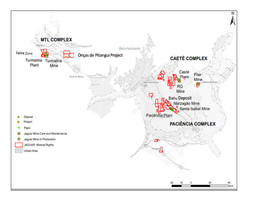 Jaguar Mining Reports Updated Mineral Reserves and Mineral Resources