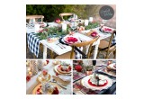 Featured tablescapes from blogger partners. 