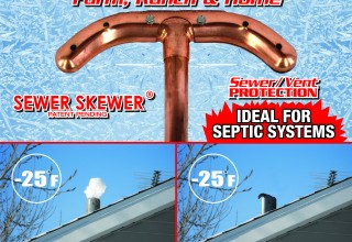 Sewer Vent Defroster - Proof on how it works