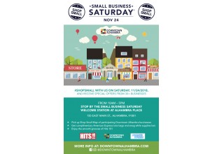 Small Business Saturday Downtown Alhambra (Nov. 24, 2018)