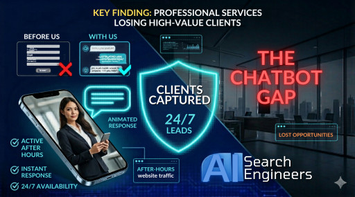 AI Search Engineers Reveals Why Businesses Without AI Chatbots Are Losing High-Value Clients After Hours