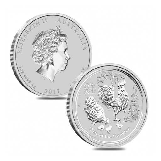 Perth Mint's 2017 Year of the Rooster Lunar Gold and Silver Coins Are Now Available at Bullion Exchanges!