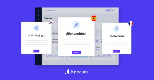 Appcues Introduces Localization, Now Supports Multilingual Product Personalization