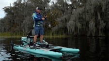 FLW Pro, Tim Frederick fishes from the 360 Angler