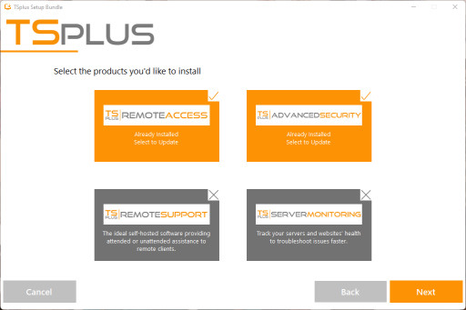 Announcing New TSplus Setup for Products Bundle Installation