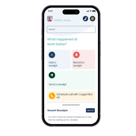 App Home Screen
