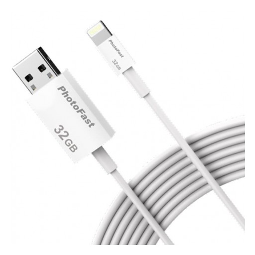 Gigastone Releases a New Apple Lighting Flash Drive Embedded Into a Full Length Charging Cable