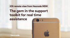 iOS remote view in Hexnode MDM