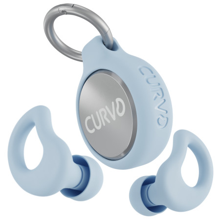 CURVD Everyday Earplugs with Optional Case Clip