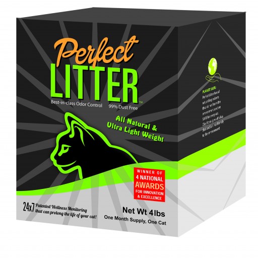 Perfect Litter Is the First 100% Natural, Ultra Lightweight and Superior Odor Control Cat Litter