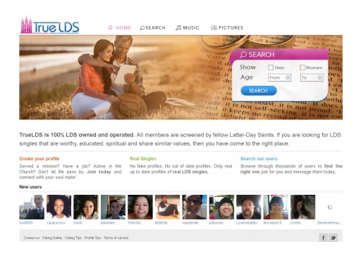 TrueLDS.com Has Helped Thousands of LDS Singles Start Relationships.