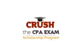 Crush the CPA Exam Scholarship Program