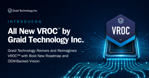 Graid Technology Launches VROC(TM) by Graid Technology with 24-Month Roadmap and Tier 1 OEM Support
