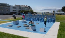 National Fitness Campaign Fitness Court Featured in San Francisco