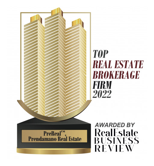 PreReal™, Prendamano Real Estate Named Top Real Estate Brokerage Firm 2022