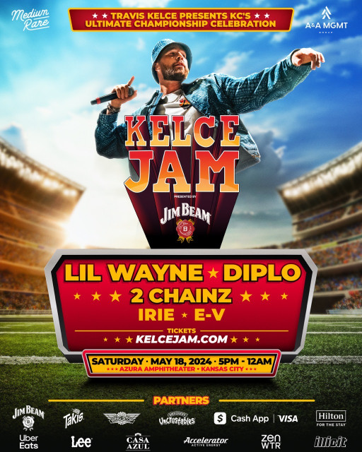Travis Kelce Announces Return of His Legendary Music Festival: Kelce Jam Presented by Jim Beam