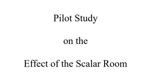 Pilot Study on the Scalar Room Spotlights a Research Path for Measuring Field-Based Wellness Environments