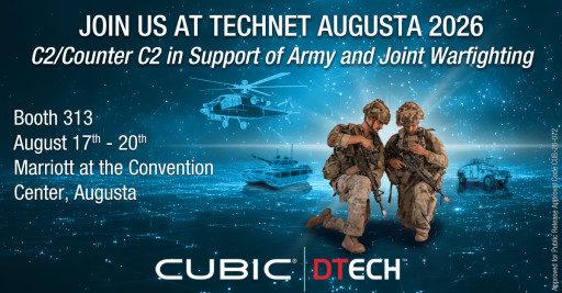 Cubic DTECH to Demonstrate Resilient Tactical Edge Solutions at