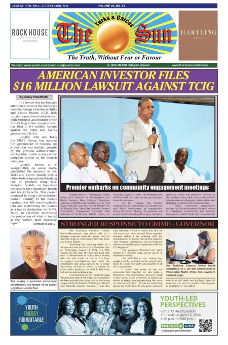 TCI Sun Cover Page