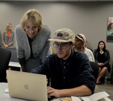 Secretary DeVos visits Midland University